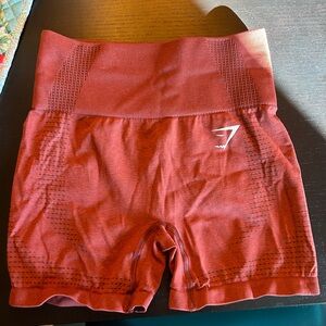 Gymshark Women's Red Shorts